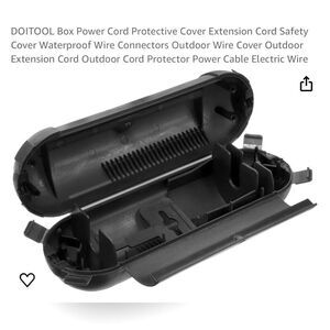 Doittool box‎ Power Cord Protective Cover